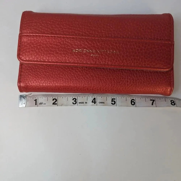 Adrienne Vittadini Pebbled Leather Wallet - Picture 6 of 8